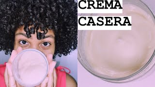 CREMA DE PEINAR CASERA PARA RIZOS [upl. by Rees]