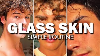 How To Get GLASS SKIN as a guy no bs guide [upl. by Oht]