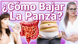 Cómo Bajar La Panza  Elimina La Barriga Hinchada Y Adelgaza El Vientre Con Alimentos [upl. by Adnyleb338]