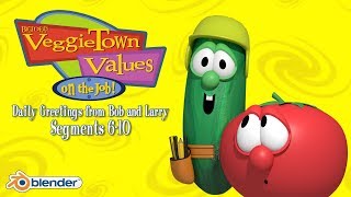 VeggieTown Values On the Job Greetings From Bob and Larry 610 Blender Recreation [upl. by Areic]