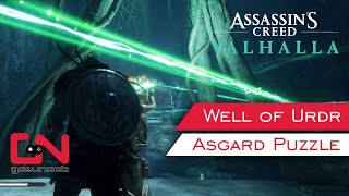 AC Valhalla Unseal the Well of Urdr  Asgard Well Puzzle Solution  Well Traveled Quest [upl. by Nievelt]