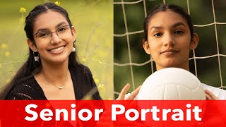 Outdoor Senior Portrait Camera Settings Lens Choice amp Lighting [upl. by Birkett]