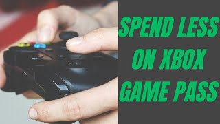 How to get Xbox Game Pass for cheap [upl. by Einhoj]