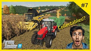 Finding collectables  Farming Simulator 22  Episode 7 [upl. by Eittam600]