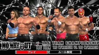 WWE SvR 2007  MNM vs Los Guerreros [upl. by Gianni861]