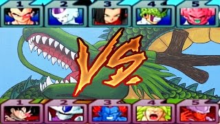 Main Villains Vs Movie Villains Dragon Ball Z Budokai Tenkaichi 3 Duels [upl. by Bonney]