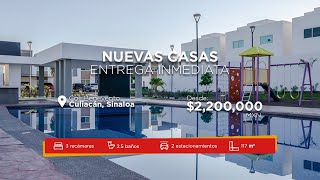 Benevento Residencial  Casas en venta en Culiacán Sinaloa [upl. by Quintana397]