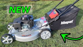 New Mower  Masport 800 Mower Review [upl. by Marius]