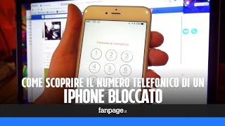 Bug iOS 91 come scoprire il numero di telefono in un iPhone bloccato [upl. by Chancellor349]