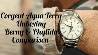 Corgeut Aqua Terra homage unboxing and comparison to Berny and Phylida Episode 10 [upl. by Drida]