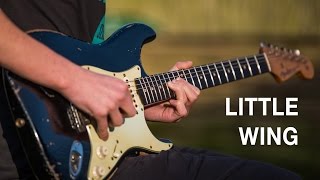 LITTLE WING BACKING TRACK E FLAT Improvisation by Matt Wolf [upl. by Bobker487]