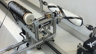 XWinder Filament Winder Model 2X23 and 4X23 [upl. by Nylra]