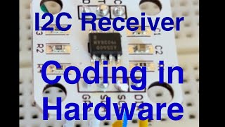 Coding in hardware  I2C Receiver circuit with the AS5600 Rotary Encoder no microcontroller [upl. by Natsyrt45]