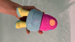 LUSH Eggs on legs HUGE BATH BOMB DEMO ❤️NEW Easter 2024❤️ [upl. by Leary440]