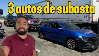 Autos de subasta en Estados Unidos para México [upl. by Refennej]