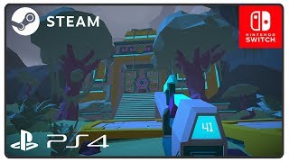 Morphite game A lowpoly No Mans Sky  Lets play Morphite gameplay PC [upl. by Odell]