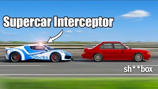 What If Police Actually Used Supercars [upl. by Notlrahc]