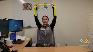 UVM Employee Wellness AT YOUR DESK Series Resistance Band [upl. by Diarmit25]