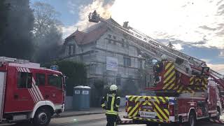 Dachstuhlbrand in Wassenberg [upl. by Tull]