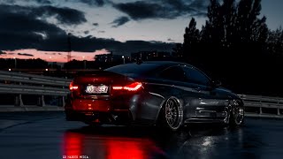 Bagged BMW M4  Rainy Night  4K [upl. by Ramad]