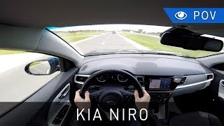 KIA Niro 16 GDI 141 KM 6DCT XL 2017  POV Drive  Project Automotive [upl. by Enirehtacyram]