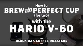 How to brew for two with a Hario v60 [upl. by Stutzman570]