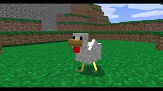 Chicken Dance  Noteblock Minecraft Music Video [upl. by Rosie]