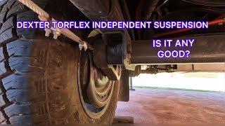 RED CENTRE CARAVAN DEXTER TORFLEX SUSPENSION AXLE OVERVIEW  SEPS ADVENTURES [upl. by Eckhardt395]