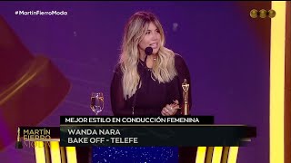 quotMi alma gemelaquot a quién agradeció WANDA NARA al recibir su premio  MARTÍN FIERRO DE LA MODA 2024 [upl. by Mayeda]