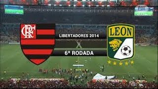 Copa Libertadores 2014 Flamengo x Leon [upl. by Anoiek434]