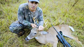 quotDisparo Perfecto a Dos Venado Corriendoquot Caza de Venado Con Rifle [upl. by Brie]