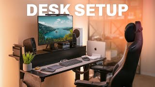 My Ergonomic Compact Desk Setup [upl. by Trabue]