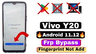 Vivo Y20 Frp Bypass  Vivo v2029 Android 1112 Google Account Bypass  Without Pc 2024 [upl. by Fink]