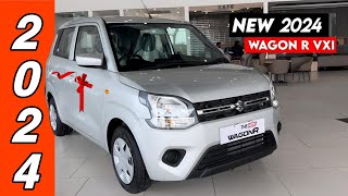 Maruti Suzuki Wagon r 2024 new model in india Wagon r vxi 2024 on road price features review [upl. by Aprile609]