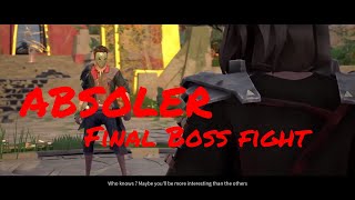 Absolver Final Boss Fight and Ending cutscene [upl. by Garibold526]