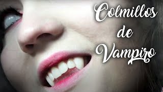 Cómo aplicar colmillos de vampiro [upl. by Amby]