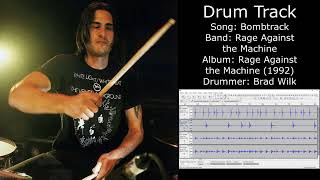 Bombtrack Rage Against the Machine • Drum Track [upl. by Blakelee]