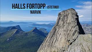 Halls fortopp stetind Narvik 89 [upl. by Atniuq]