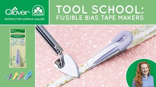 Tool School Fusible Bias Tape Makers [upl. by Ariajaj]