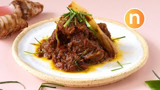 Beef Rendang  The BEST ULTIMATE Recipe Nyonya Cooking [upl. by Aecila857]