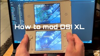 How to mod your Nintendo DSI XL in 2024 [upl. by Ycniuqal]