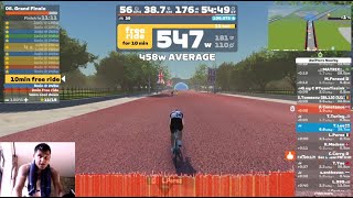 Zwift Academy 2024  Workout 6  17th Sep 2024 10 min at 461 W [upl. by Adnolrehs875]