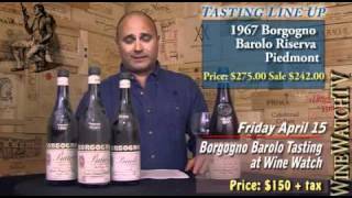 Borgogno Wine Tasting at Wine Watch [upl. by Monroy707]