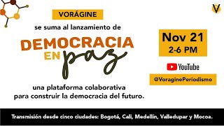 Democracia en Paz el reto de unir a gobierno empresarios y comunidades por un país más justo [upl. by Paul]