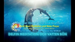 SV  1200  11 jun 2017  DELFIN MEDITATION OCH VATTEN BÖN [upl. by Nat]