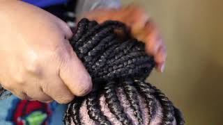 Comment Faire une Tresse Africaine  Tresse en Écaille [upl. by Archer856]