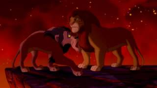 The Lion King  Simba vs Scar Without Slow Motion [upl. by Laehcim]