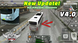 BUSSID Bus Simulator Indonesia UPDATE  Ultra Graphics New Damage System Washing Dirt amp More [upl. by Marris575]