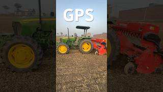 Johndeere GPS system 8ft agrizone superseeder agrizone gps farmer farmingtractorstunt jattlife [upl. by Allak]