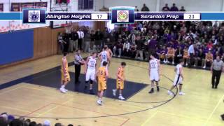 Abington Vs Prep Basketball Game 1414 [upl. by Nortad]